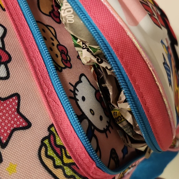 Hello Kitty Hamburger and Fry Fast Food Backpack - Picture 9 of 9